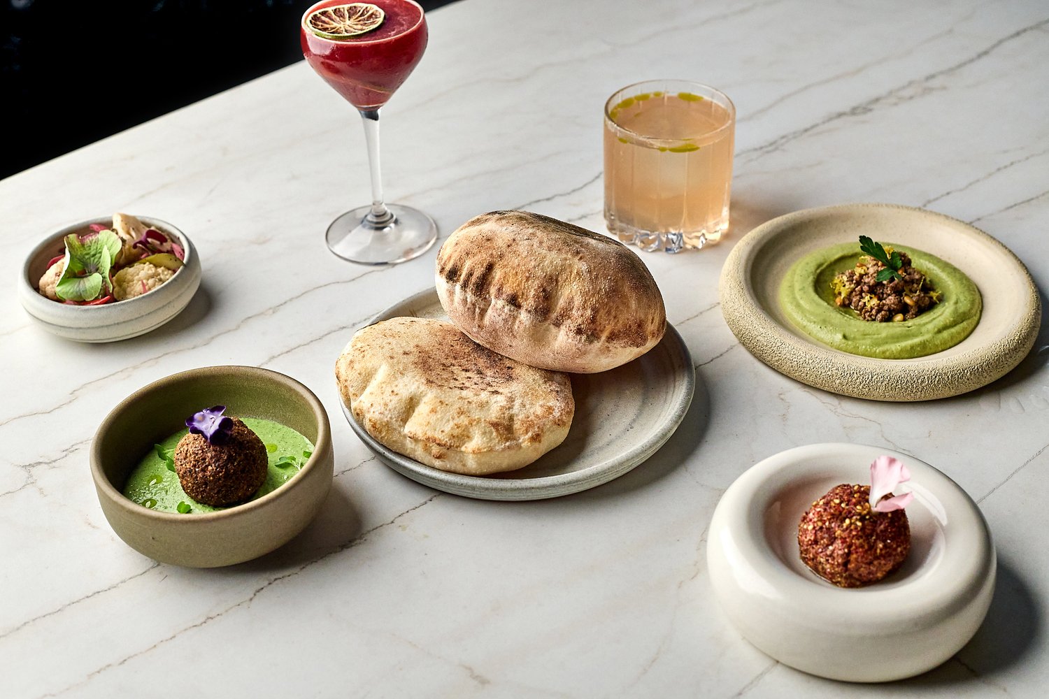 Beity Pita and dishes